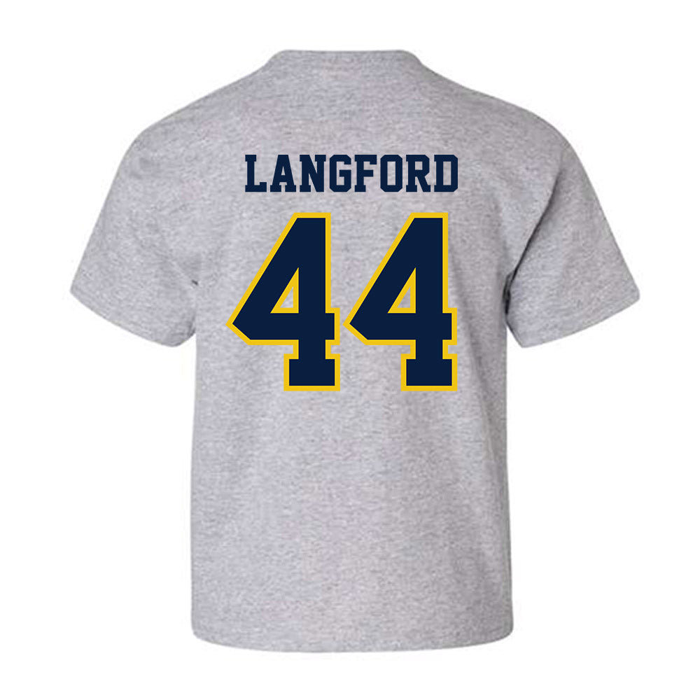 Michigan - NCAA Softball : Indiana Langford - Classic Shersey Youth T-Shirt-1
