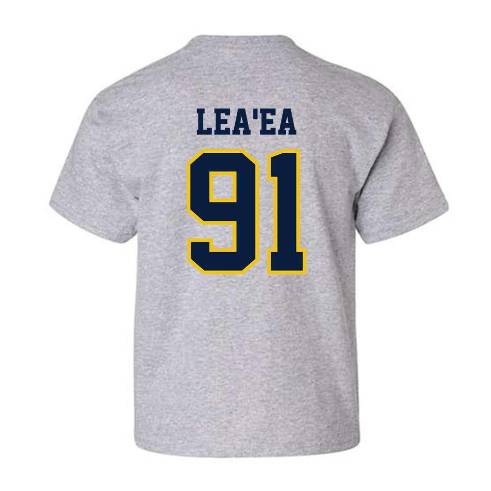 Michigan - NCAA Football : Jonah Lea'ea - Classic Shersey Youth T-Shirt-1