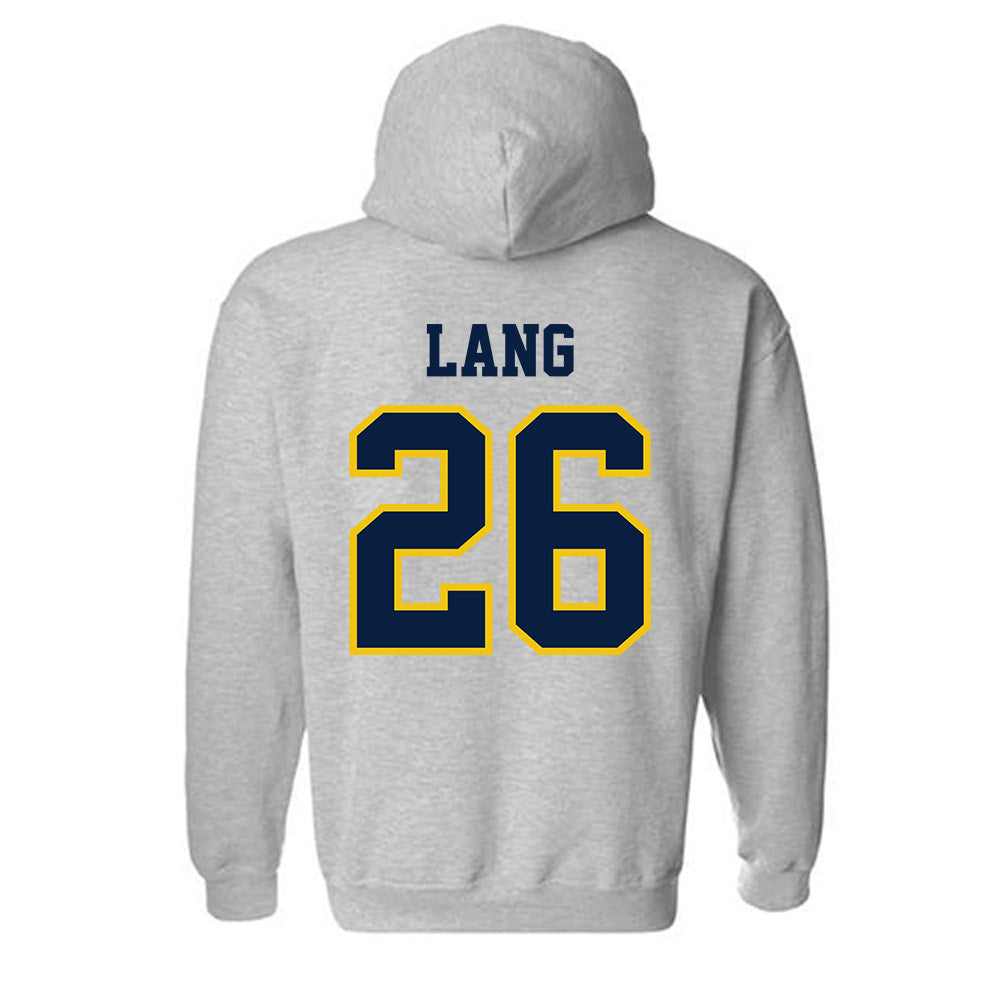 Michigan - NCAA Women's Soccer : Jenna Lang - Classic Shersey Hooded Sweatshirt-1