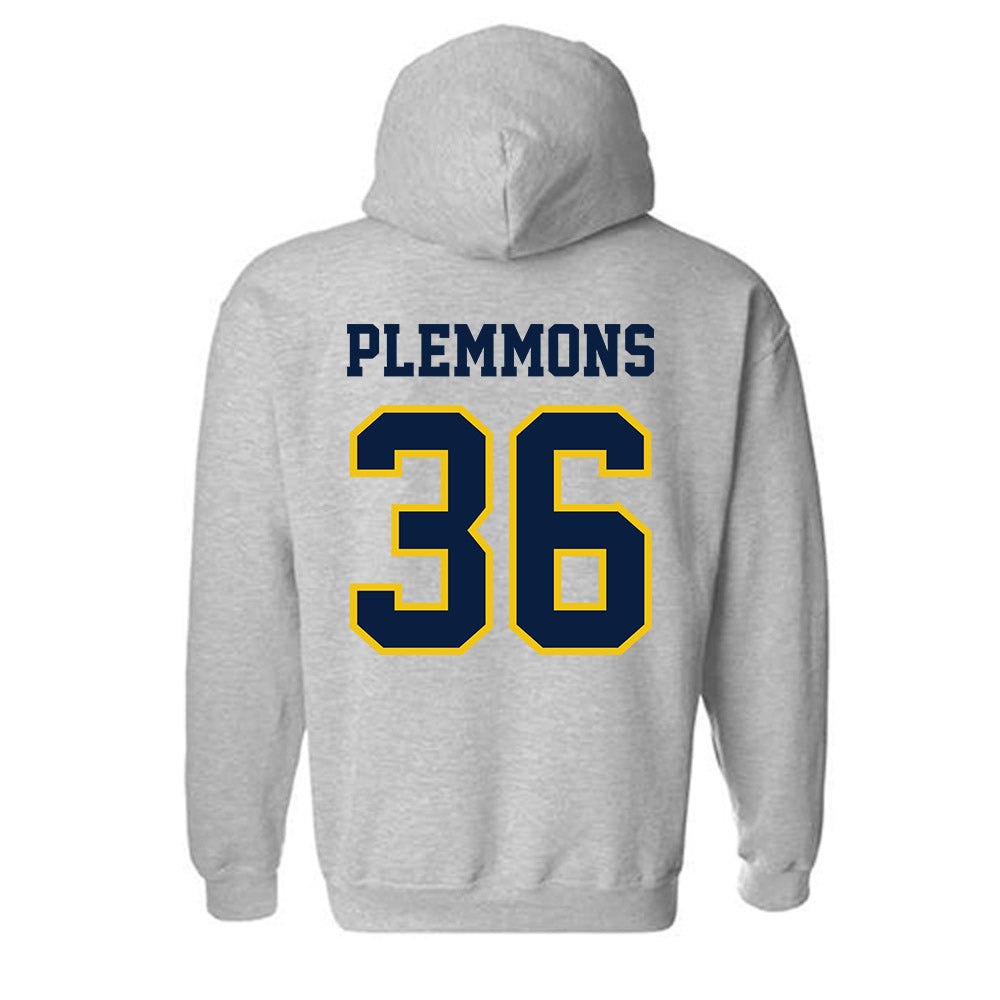 Michigan - NCAA Men's Lacrosse : Brandon Plemmons - Classic Shersey Hooded Sweatshirt-1