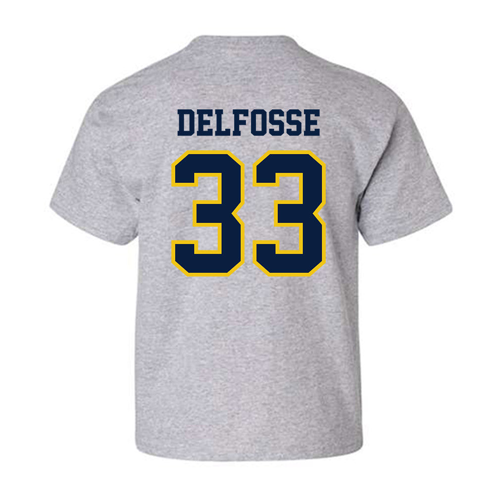 Michigan - NCAA Women's Basketball : Te'Yala Delfosse - Classic Shersey Youth T-Shirt-1