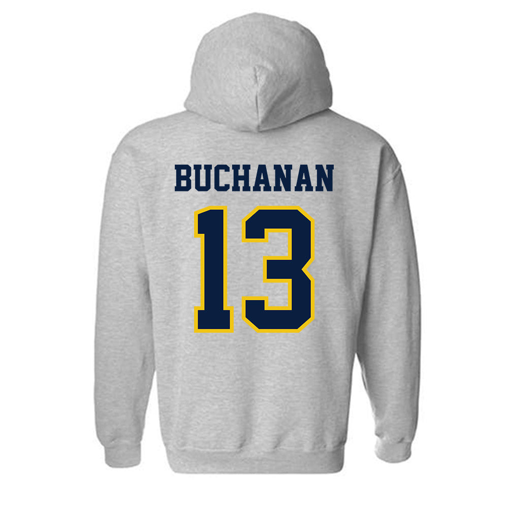 Michigan - NCAA Football : JJ Buchanan - Classic Shersey Hooded Sweatshirt-1