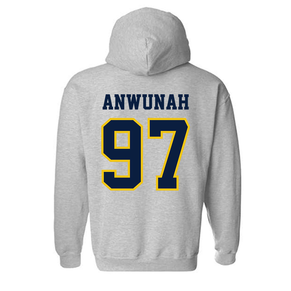 Michigan - NCAA Football : Chibi Anwunah - Classic Shersey Hooded Sweatshirt-1