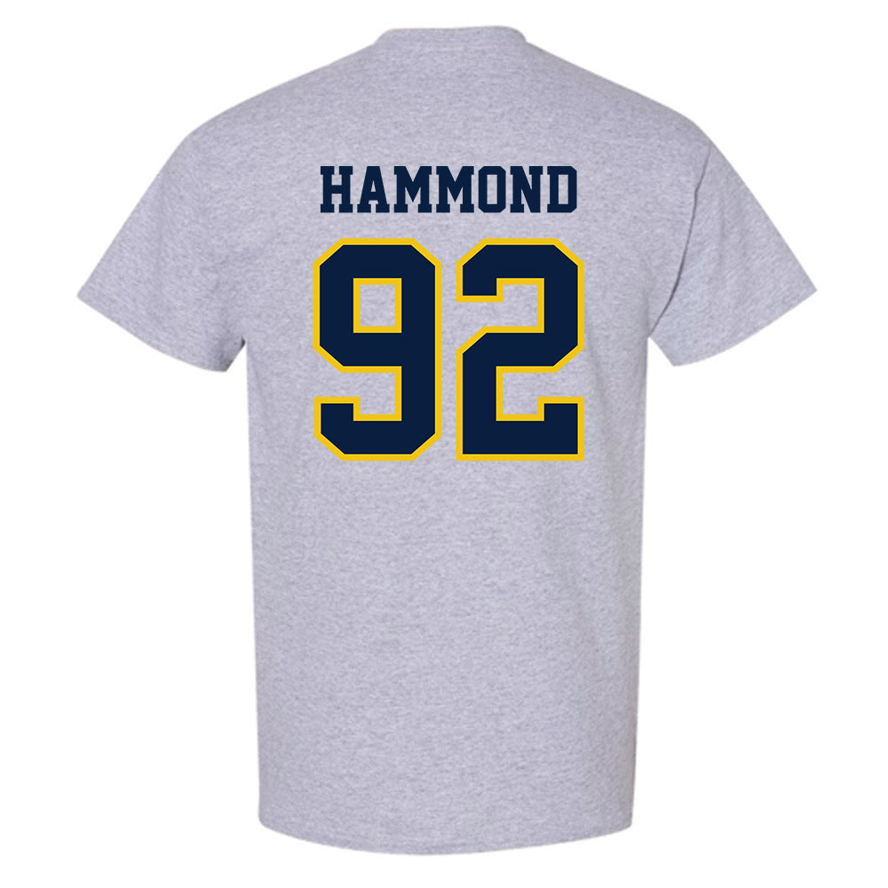 Michigan - NCAA Football : Ted Hammond - Classic Shersey T-Shirt-1