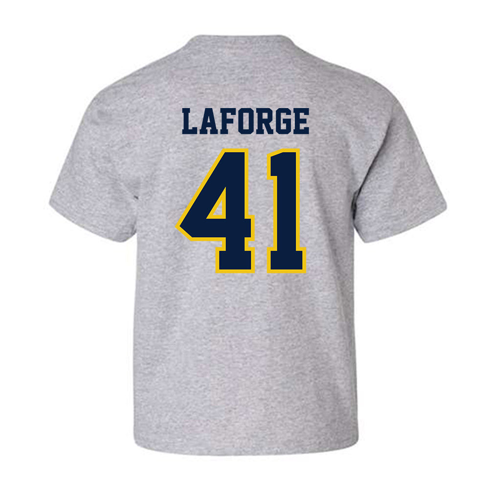 Michigan - NCAA Men's Lacrosse : Lucas Laforge - Classic Shersey Youth T-Shirt-1