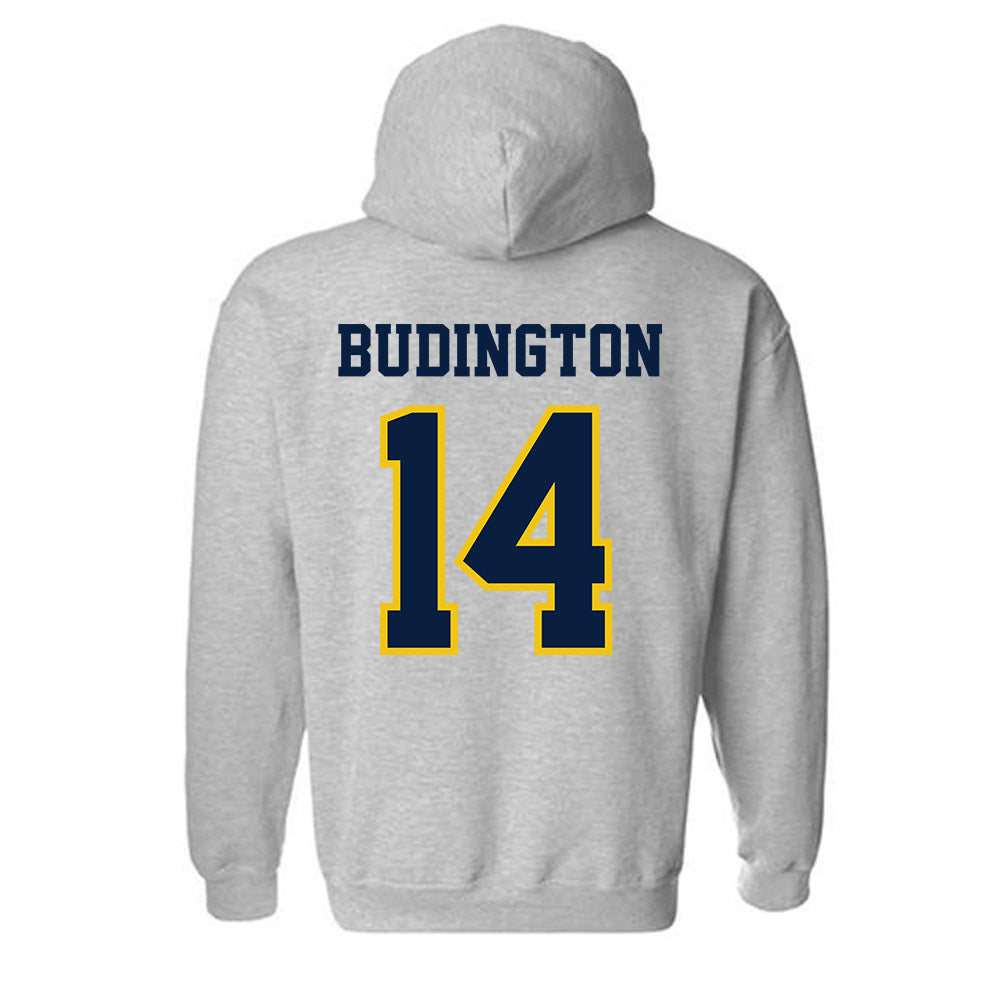 Michigan - NCAA Men's Lacrosse : Joseph Budington - Classic Shersey Hooded Sweatshirt-1