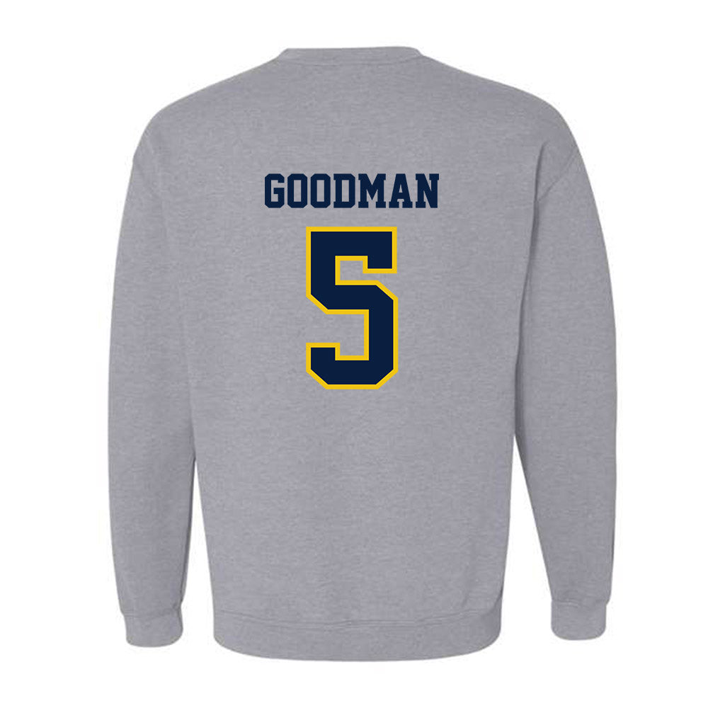 Michigan - NCAA Men's Basketball : Oscar Goodman - Classic Shersey Crewneck Sweatshirt-1