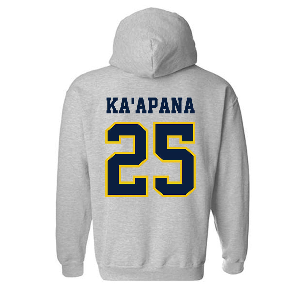 Michigan - NCAA Football : Micah Ka'apana - Classic Shersey Hooded Sweatshirt-1