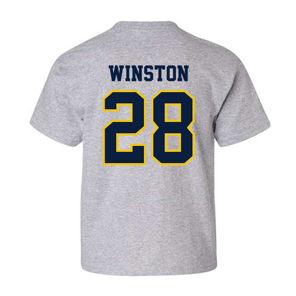 Michigan - NCAA Football : Kainoa Winston - Classic Shersey Youth T-Shirt-1