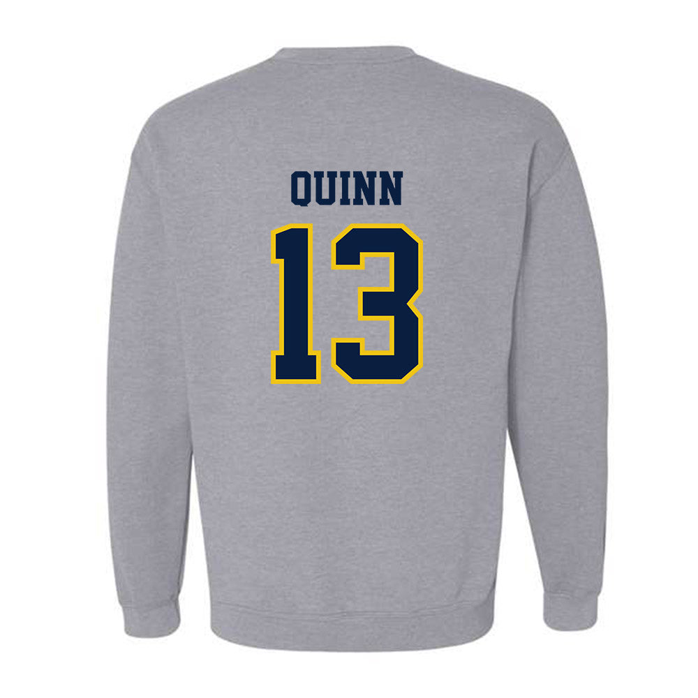 Michigan - NCAA Men's Lacrosse : Crandall Quinn - Classic Shersey Crewneck Sweatshirt-1