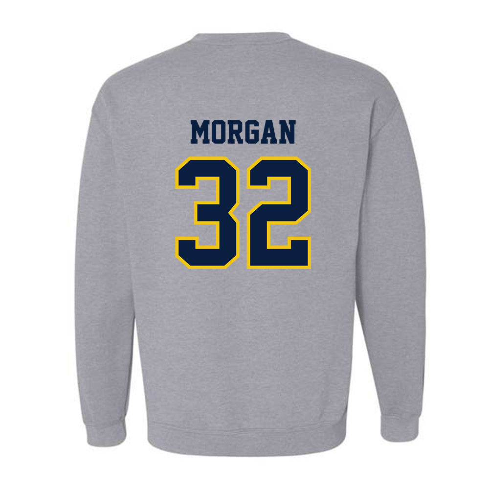 Michigan - NCAA Men's Lacrosse : John Morgan - Classic Shersey Crewneck Sweatshirt-1