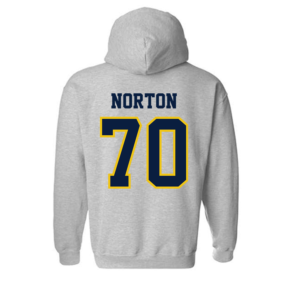 Michigan - NCAA Football : Brady Norton - Classic Shersey Hooded Sweatshirt-1
