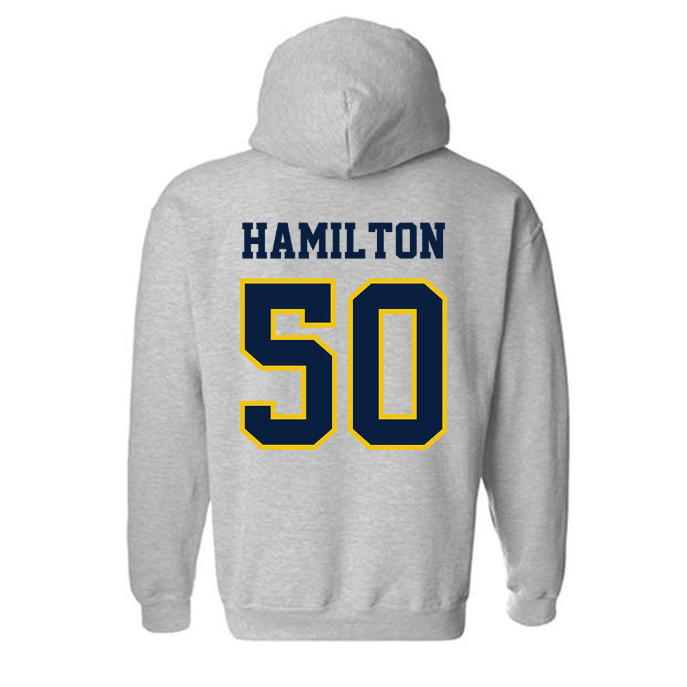 Michigan - NCAA Football : Luke Hamilton - Classic Shersey Hooded Sweatshirt-1