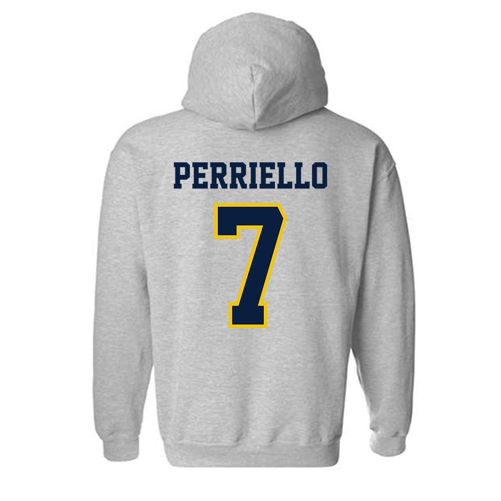 Michigan - NCAA Women's Lacrosse : Olivia Perriello - Classic Shersey Hooded Sweatshirt-1