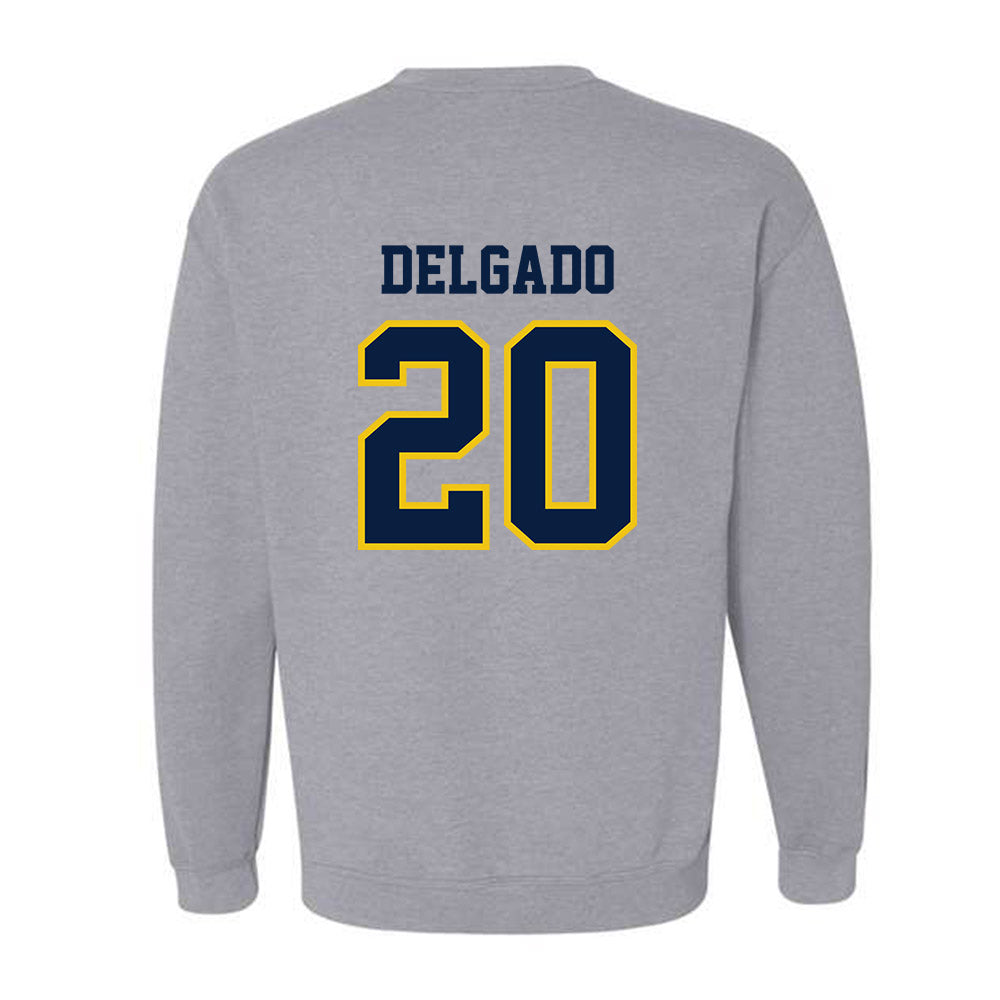Michigan - NCAA Men's Lacrosse : Lucas Delgado - Classic Shersey Crewneck Sweatshirt-1