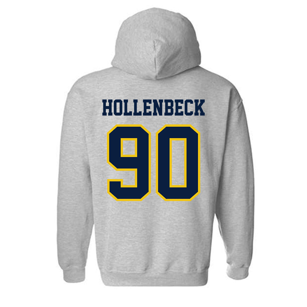 Michigan - NCAA Football : Hudson Hollenbeck - Classic Shersey Hooded Sweatshirt-1