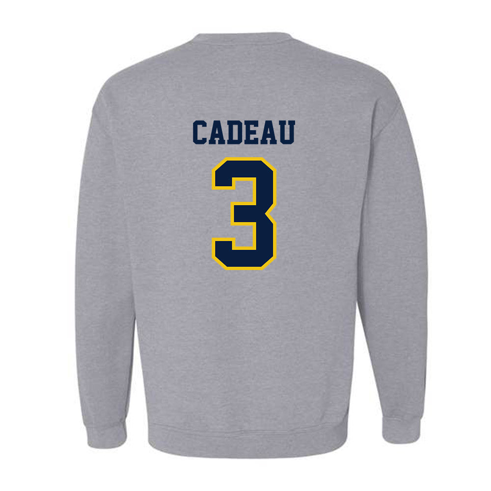 Michigan - NCAA Men's Basketball : Elliot Cadeau - Classic Shersey Crewneck Sweatshirt-1