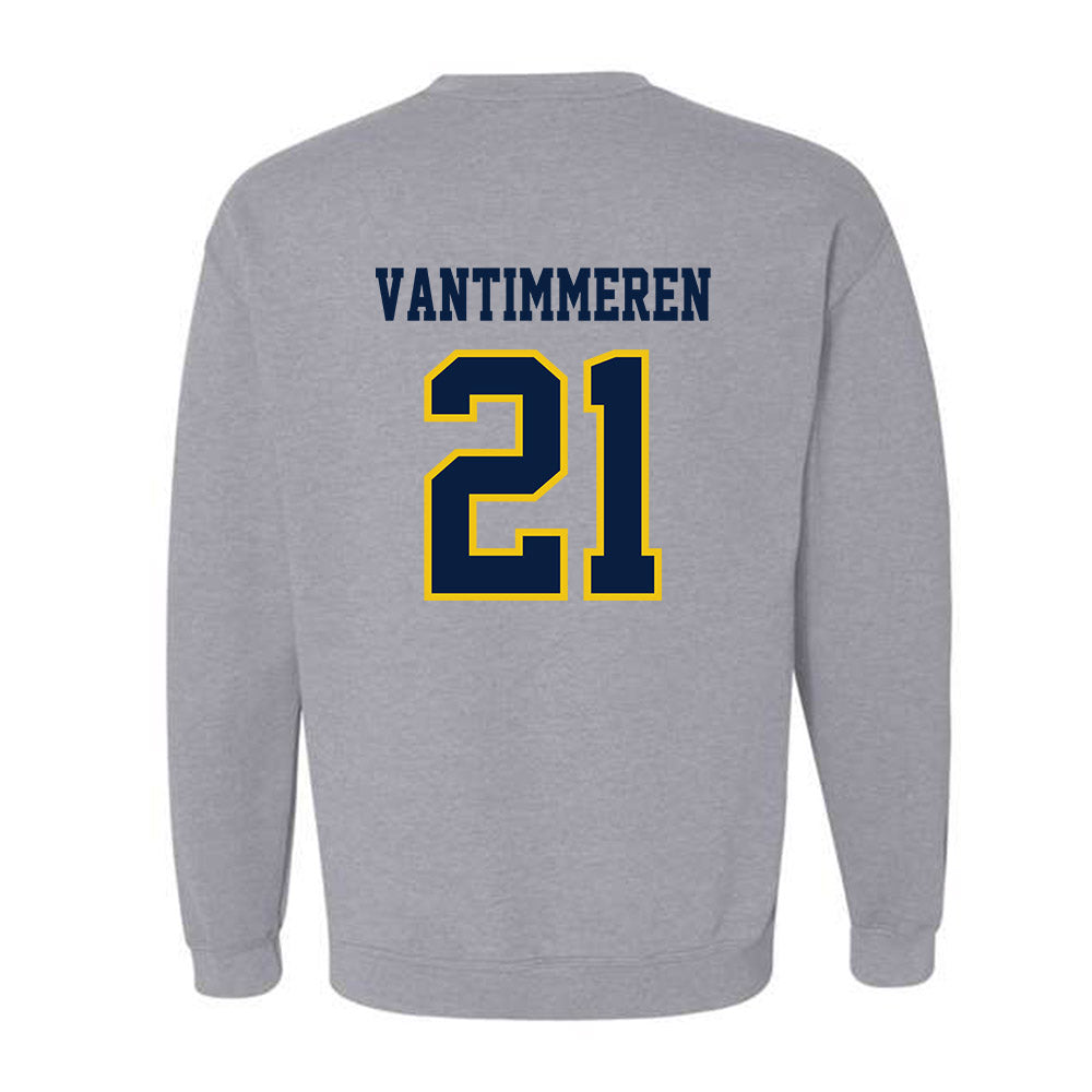 Michigan - NCAA Women's Basketball : Ally VanTimmeren - Classic Shersey Crewneck Sweatshirt-1