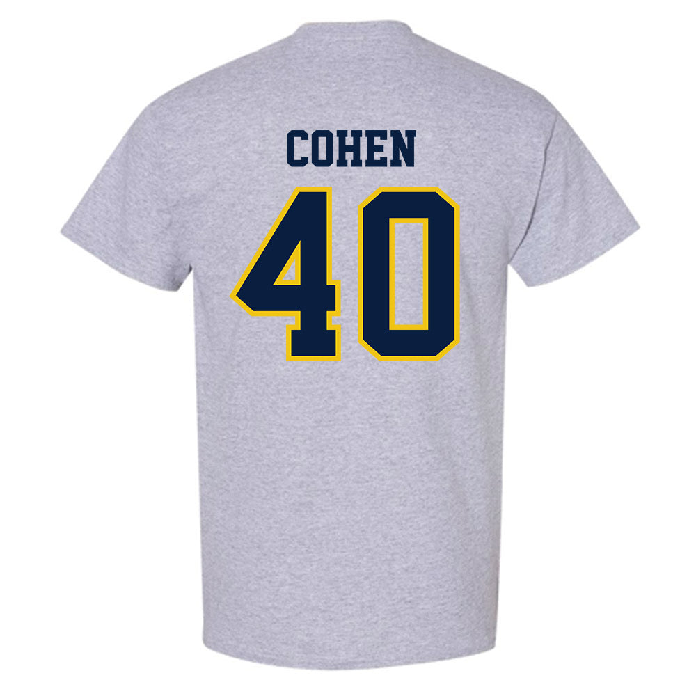 Michigan - NCAA Men's Lacrosse : Ryan Cohen - Classic Shersey T-Shirt-1
