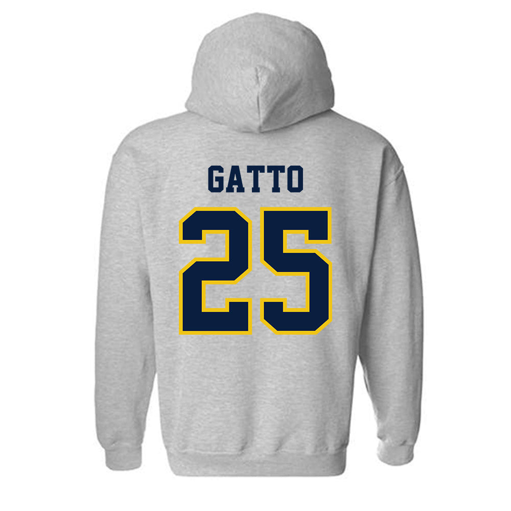 Michigan - NCAA Men's Lacrosse : Alex Gatto - Classic Shersey Hooded Sweatshirt-1