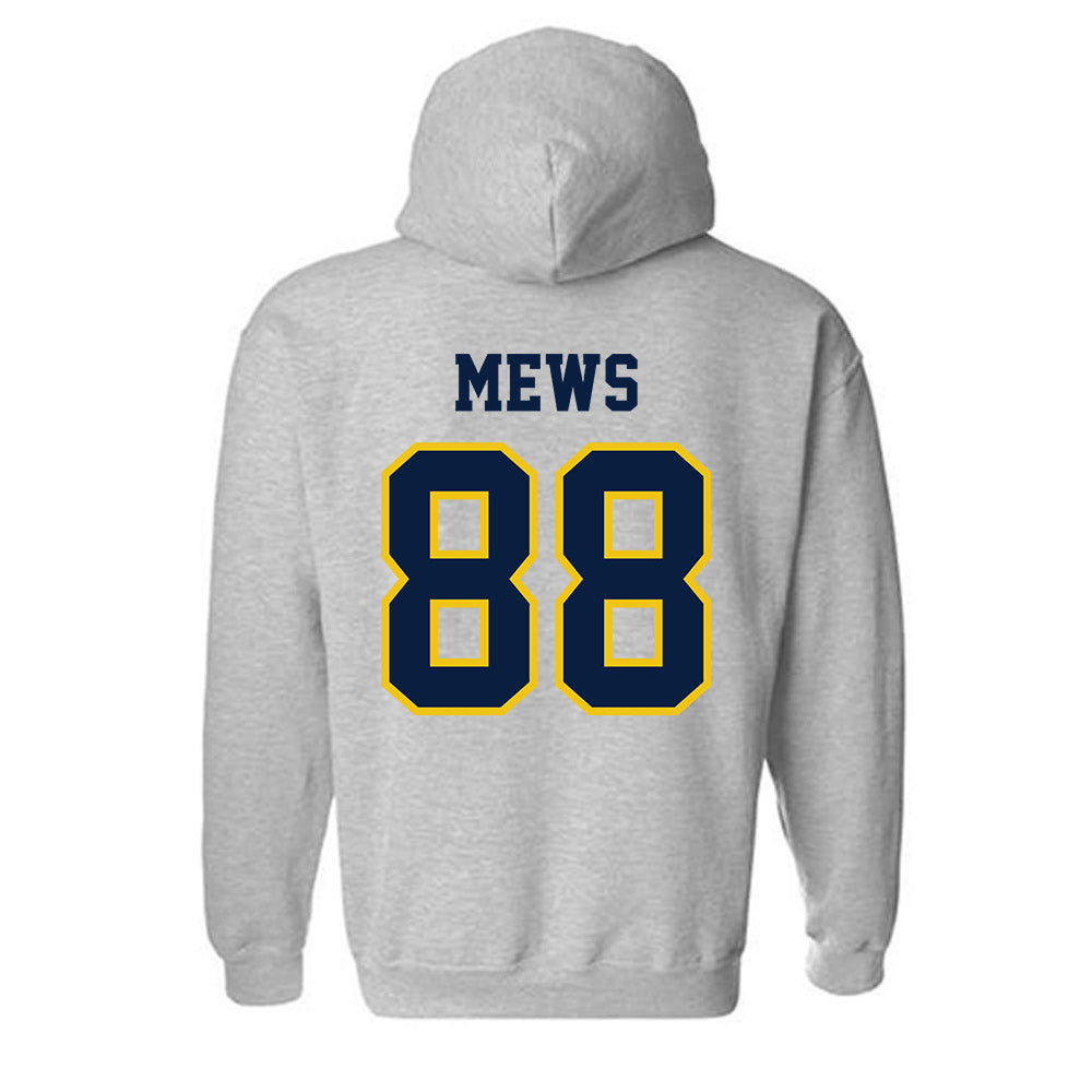 Michigan - NCAA Men's Ice Hockey : Henry Mews - Classic Shersey Hooded Sweatshirt-1