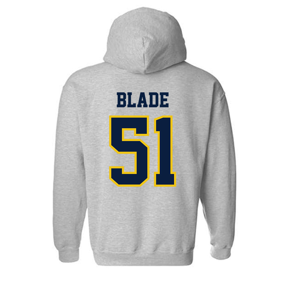 Michigan - NCAA Football : McHale Blade - Classic Shersey Hooded Sweatshirt-1