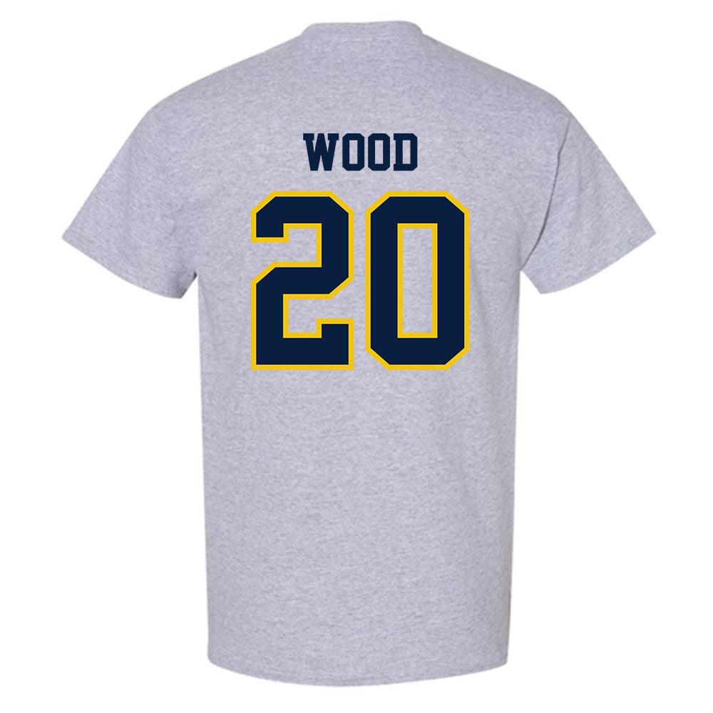 Michigan - NCAA Men's Soccer : Ethan Wood - Classic Shersey T-Shirt-1