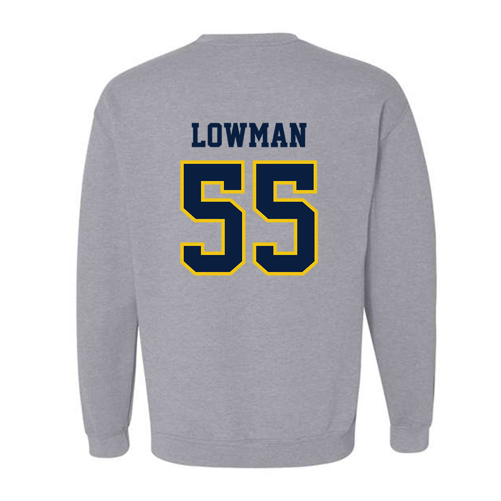 Michigan - NCAA Men's Lacrosse : Thomas Lowman - Classic Shersey Crewneck Sweatshirt-1
