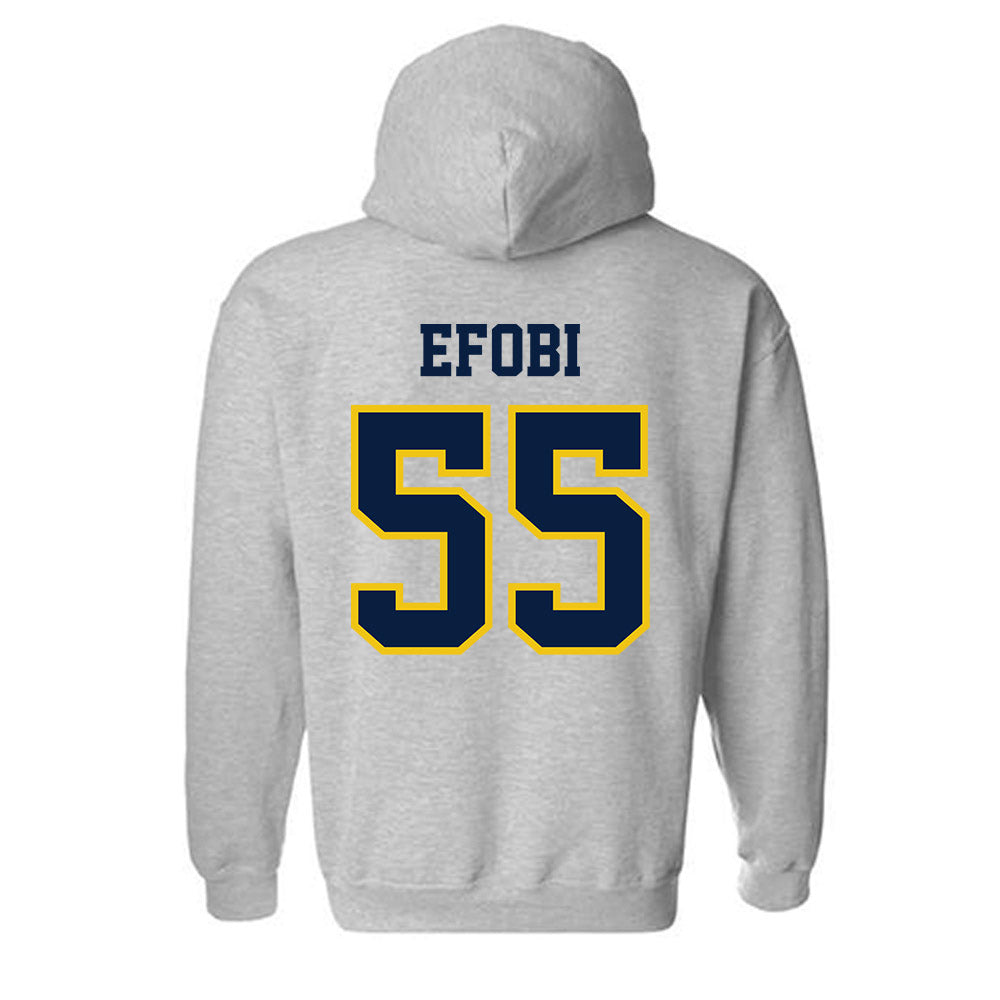 Michigan - NCAA Football : Nathan Efobi - Classic Shersey Hooded Sweatshirt-1
