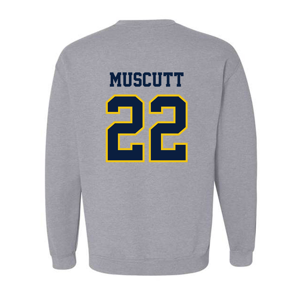Michigan - NCAA Men's Ice Hockey : Kason Muscutt - Classic Shersey Crewneck Sweatshirt-1