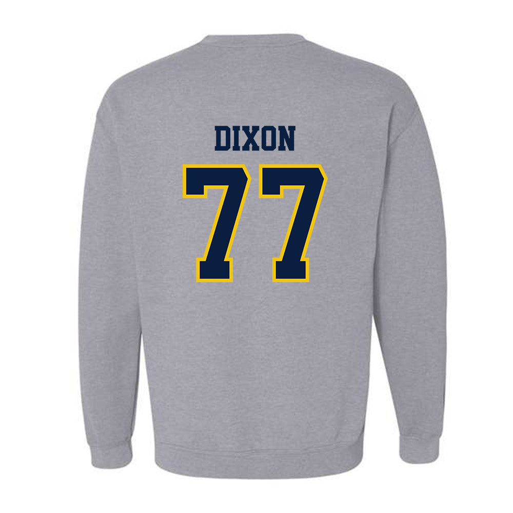 Michigan - NCAA Men's Lacrosse : DJ Dixon - Classic Shersey Crewneck Sweatshirt-1