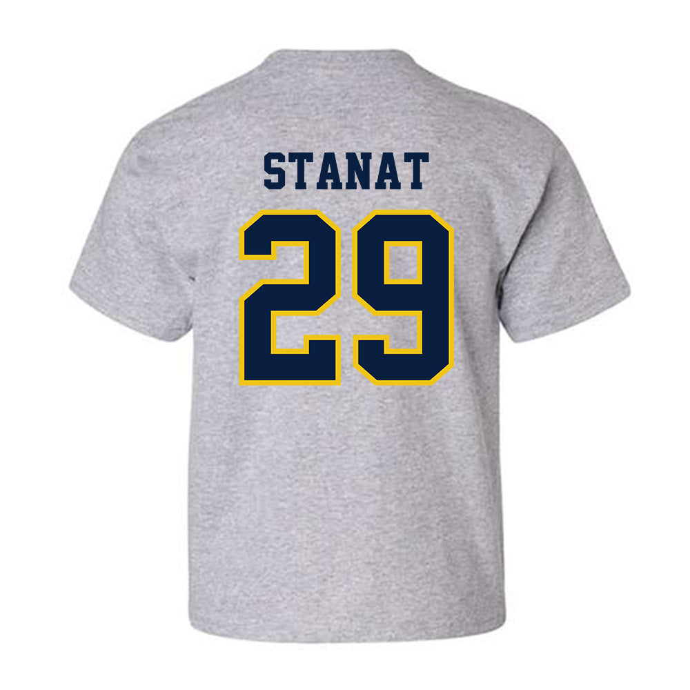 Michigan - NCAA Men's Lacrosse : Lukas Stanat - Classic Shersey Youth T-Shirt-1