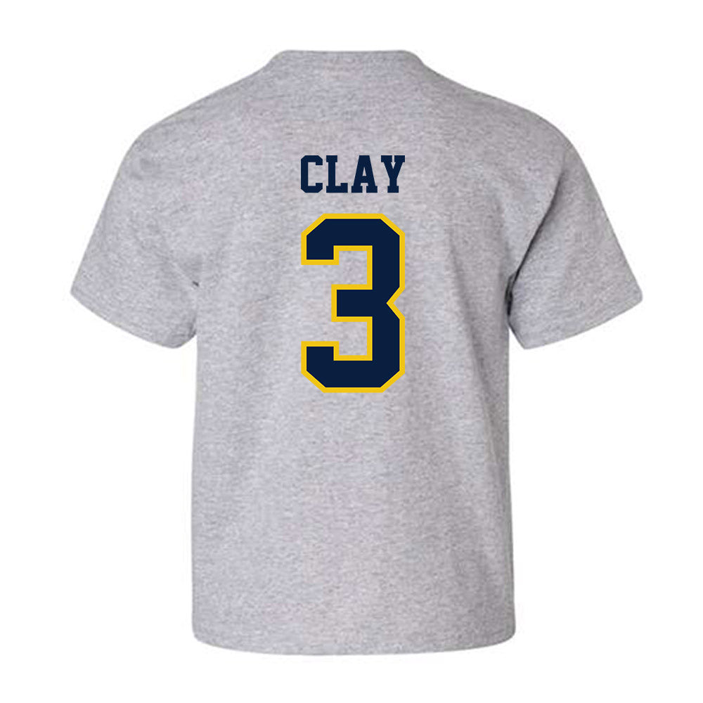 Michigan - NCAA Men's Lacrosse : Rowan Clay - Classic Shersey Youth T-Shirt-1