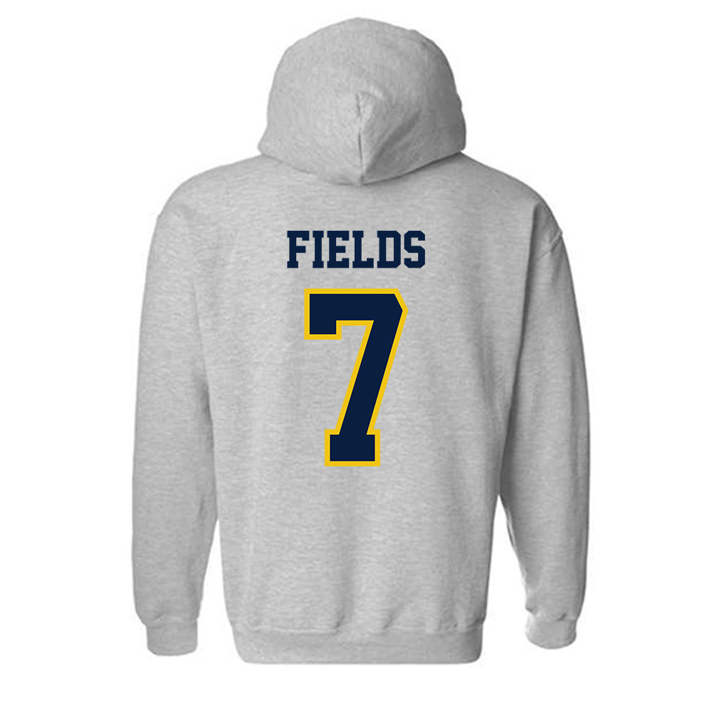 Michigan - NCAA Women's Basketball : Jessica Fields - Classic Shersey Hooded Sweatshirt-1