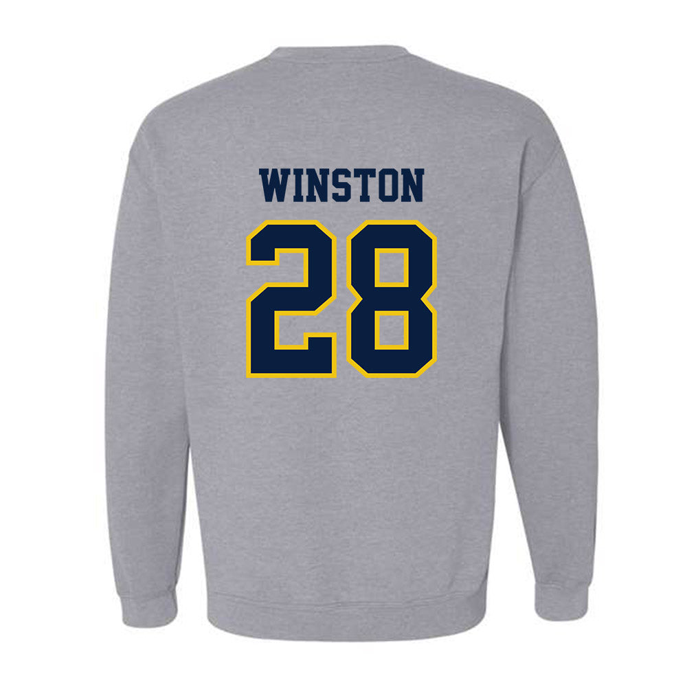 Michigan - NCAA Football : Kainoa Winston - Classic Shersey Crewneck Sweatshirt-1
