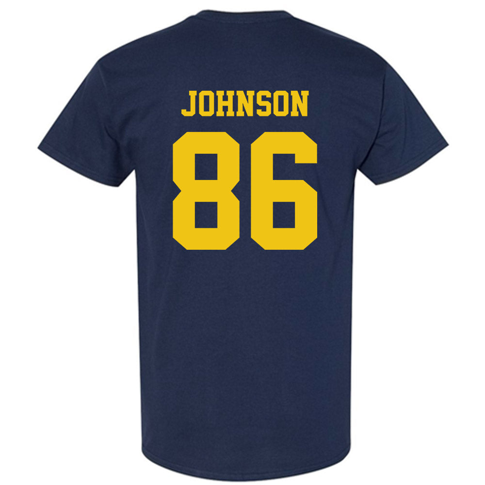 Michigan - NCAA Football : Travis Johnson - Sports Shersey T-Shirt-1
