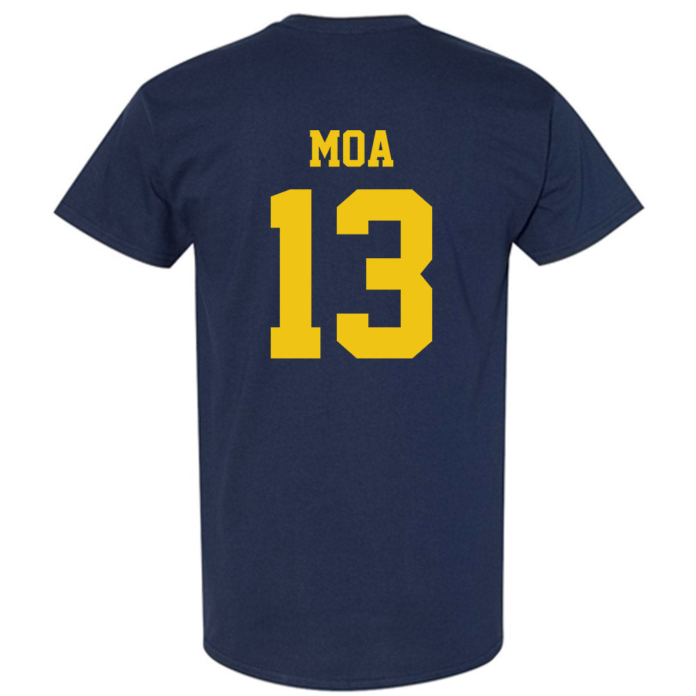 Michigan - NCAA Football : Aisea Moa - Sports Shersey T-Shirt-1