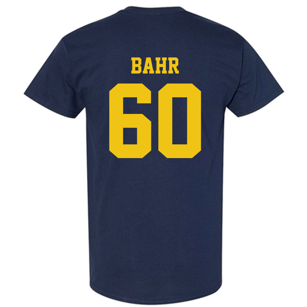 Michigan - NCAA Football : Brooks Bahr - Sports Shersey T-Shirt-1