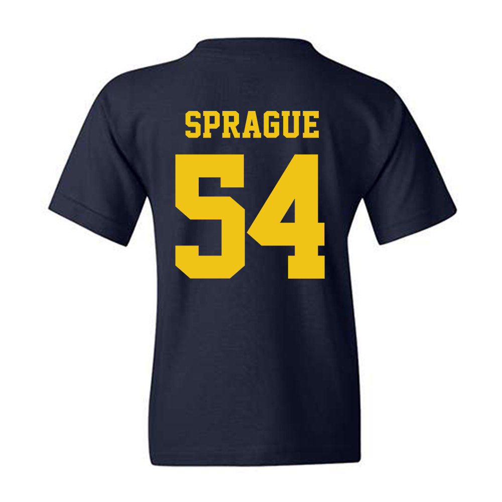 Michigan - NCAA Football : Andrew Sprague - Sports Shersey Youth T-Shirt-1
