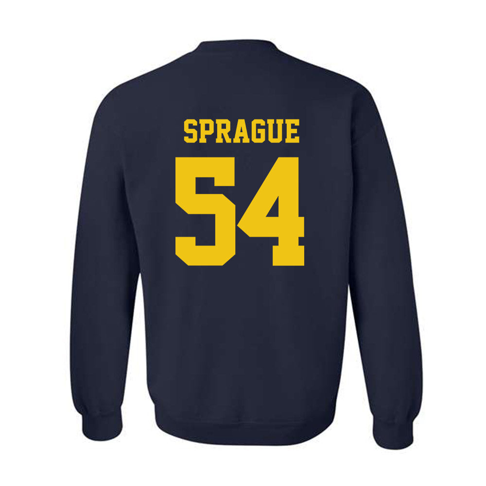 Michigan - NCAA Football : Andrew Sprague - Sports Shersey Crewneck Sweatshirt-1