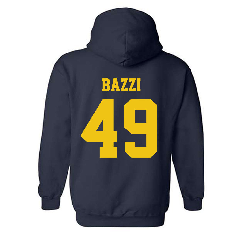 Michigan - NCAA Football : Adam Bazzi - Sports Shersey Hooded Sweatshirt-1