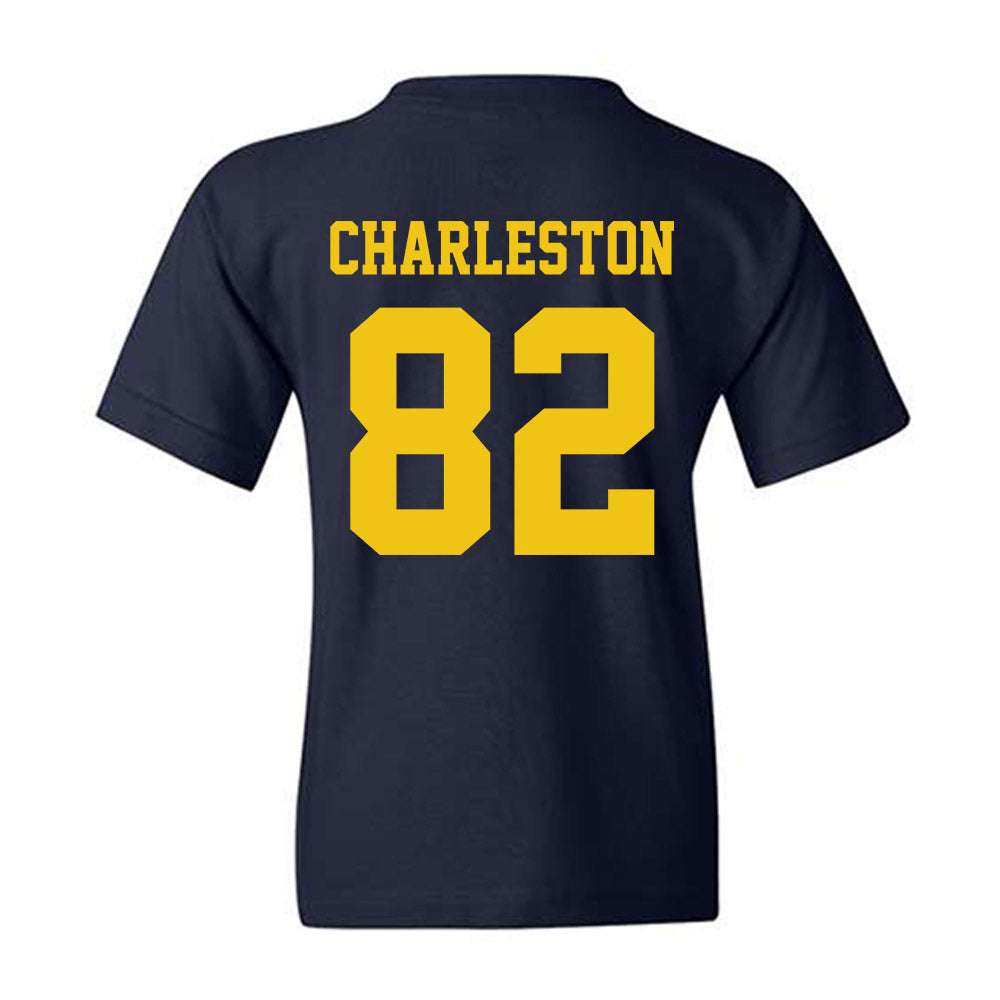 Michigan - NCAA Football : Cj Charleston - Sports Shersey Youth T-Shirt-1