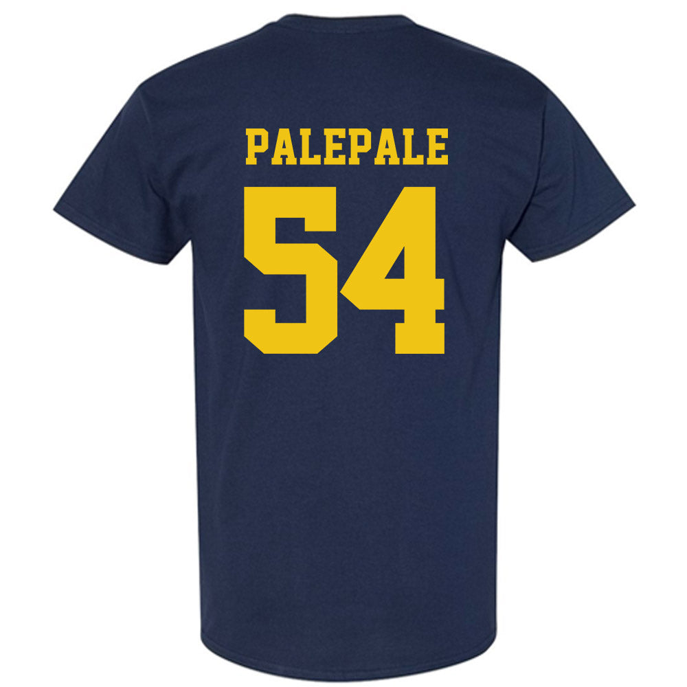 Michigan - NCAA Football : Deyvid Palepale - Sports Shersey T-Shirt-1