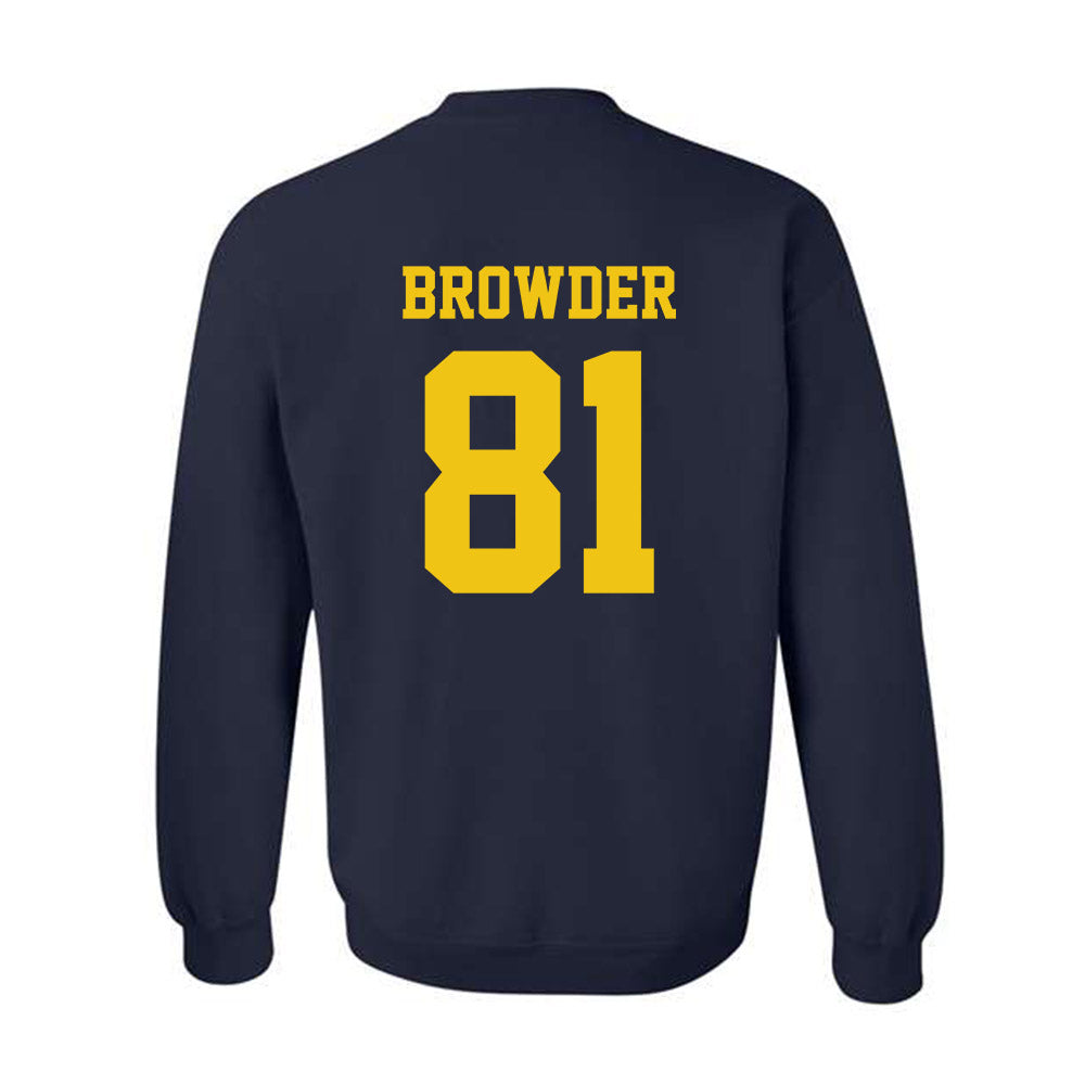Michigan - NCAA Football : Jamar Browder - Sports Shersey Crewneck Sweatshirt-1