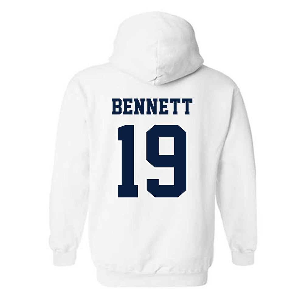 Michigan - NCAA Softball : Reganne Bennett - Sports Shersey Hooded Sweatshirt-1