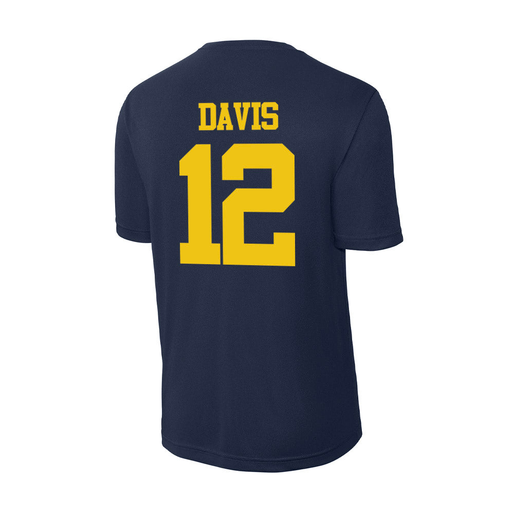 Michigan - NCAA Women's Lacrosse : Lucy Davis - Activewear T-Shirt-1
