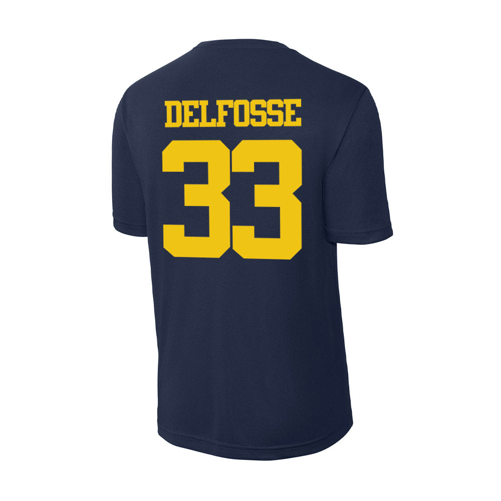 Michigan - NCAA Women's Basketball : Te'Yala Delfosse - Activewear T-Shirt-1