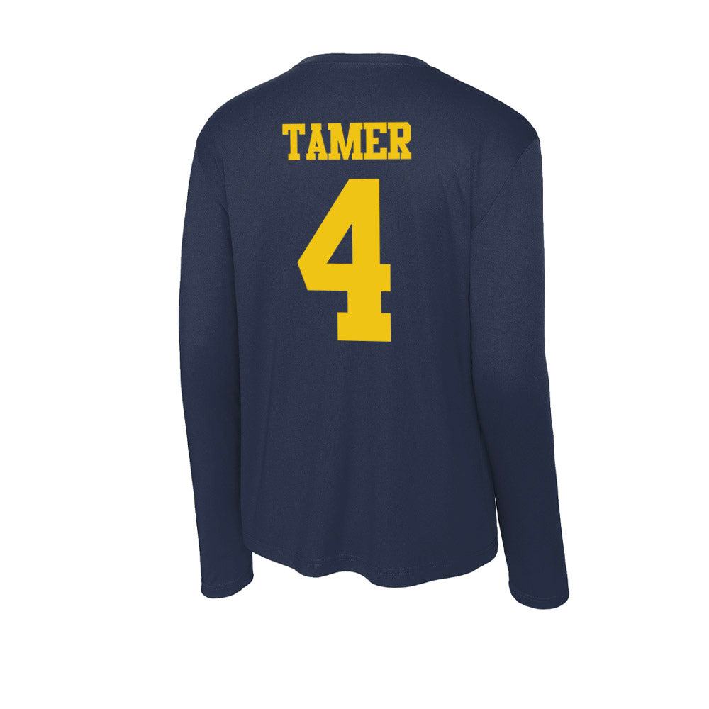 Michigan - NCAA Women's Field Hockey : Abby Tamer - Activewear Long Sleeve T-Shirt-1