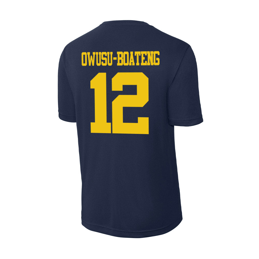 Michigan - NCAA Football : Nathaniel Owusu-Boateng - Activewear T-Shirt-1