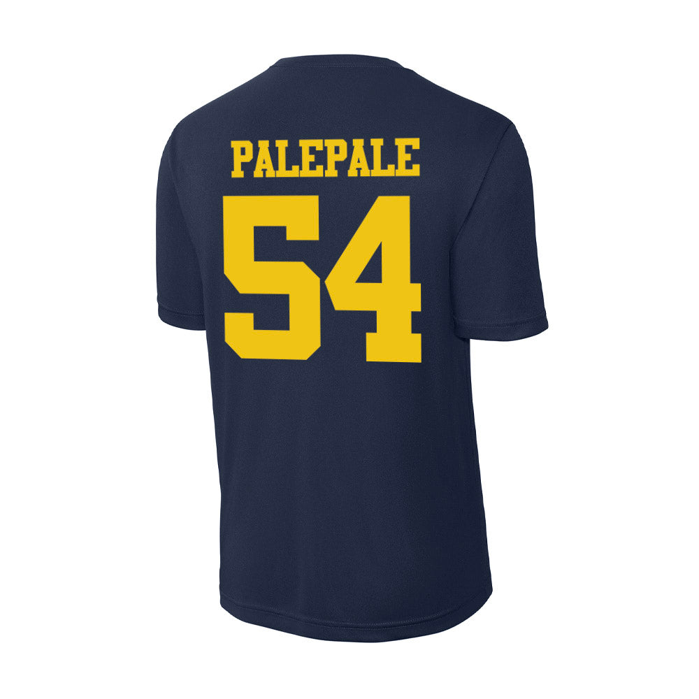 Michigan - NCAA Football : Deyvid Palepale - Activewear T-Shirt-1